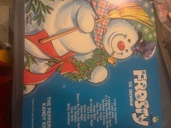 vintage record Frosty the snowman the peppermint kandy kids