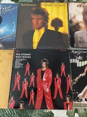 LOT 7 ALBUM VINYL LP Rod Stewart VG+ Lyrics Insert Booklet Gatefolds Rare Rock