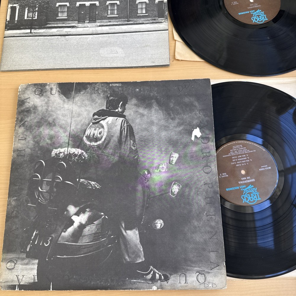1973 THE WHO “Quadrophenia” Vinyl US Press Original Includes 2LPs + Book!