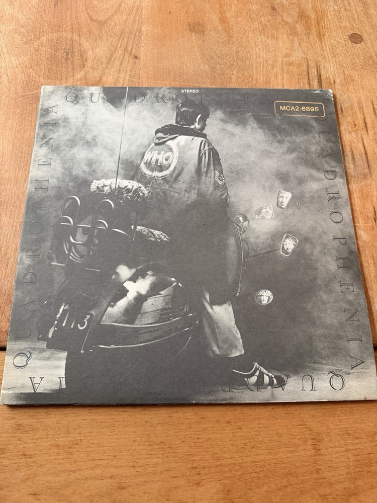 The Who Quadrophenia, MCA2-6895, 1980 Reissue Double LP NM/VG+