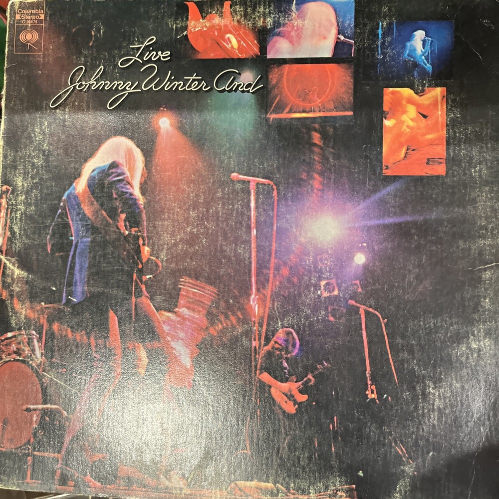 Johnny Winter And – Live Vinyl Record 1st Press
