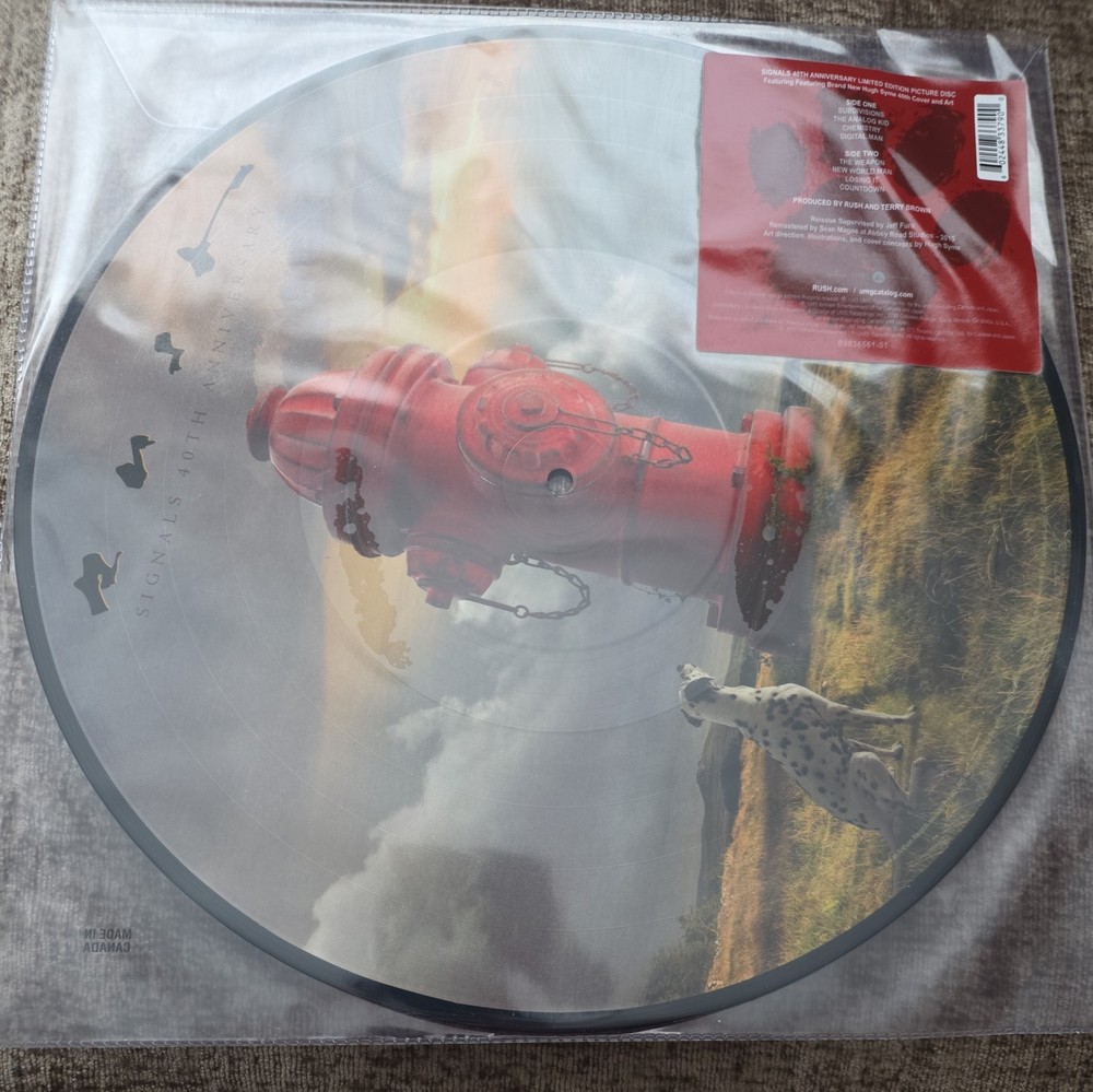 Rush Signals (Vinyl) 40th Anniversary 12″ Album Picture Disc