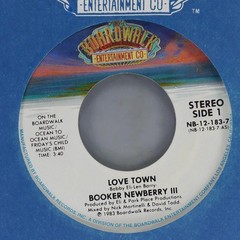 BOOKER NEWBERRY Love Town / Doin What Comes Naturally BOARDWALK NB 12-183-7 NM