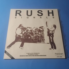 RUSH Signals Mexican Promo Rare Alternate Cover LP