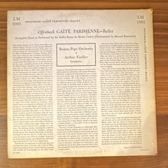 vinyl record: RCA Victor Offenbach Gaîté Parisienne Fiedler LM 1001 LP