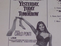 “YESTERDAY, TODAY AND TOMORROW”, THE NEW, SEALED ORIG. LP WITH SOPHIA & MARCELLO