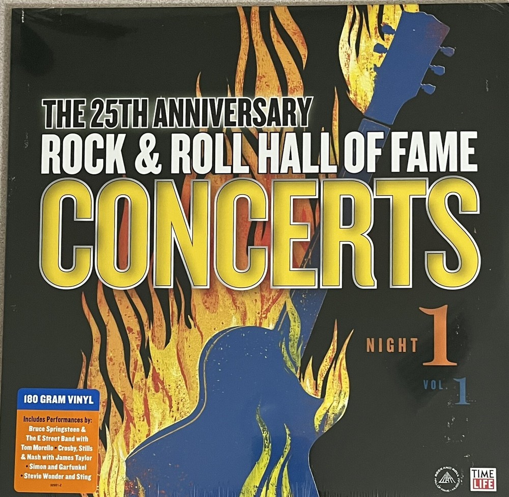 Rock & Roll Hall Of Fame: 25th Anniversary Night One Vol. 1 180g Vinyl LP SEALED