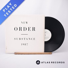 New Order Substance A1 B1 C1 D1 Embossed Sleeve 2 x LP Vinyl Record – VG+/EX