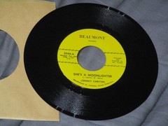 Georgia Garage JOHNNY CARLTON Beaumont 45 Record Price of Your Love Moonlighter