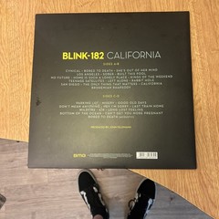 California (Deluxe Edition) (2-Lp 180 g Black Vinyl) by Blink-182 (Record, 2017)