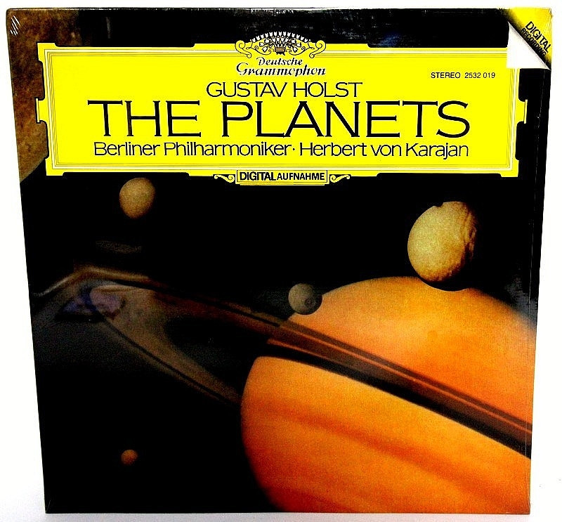 Gustav Holst / Herbert von Karajan – “The Planets” GERMANY – 1981 – SEALED