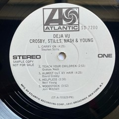 Crosby, Stills, Nash & Young – Deja Vu – Atlantic SD-7200 – White Label Promo!