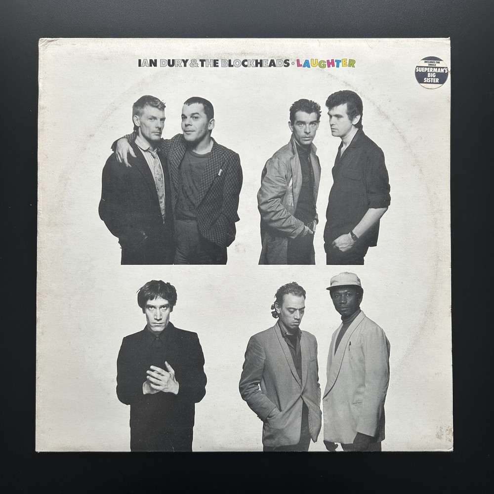 Ian Dury & The Blockheads – Laughter Vinyl – UK First Pressing