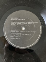 Orchestral Manoeuvres in the Dark – Organisation – 12” LP Album A1/B1 – 1980