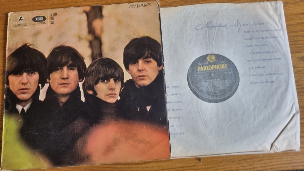 The Beatles – BEATLES FOR SALE LP Parlophone PCS 3062 First Stereo Pressing 1964