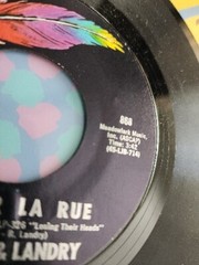 Hudson and Landry – Bruiser LaRue – Dore 45RPM 7” Single EXCELLENT(EX)