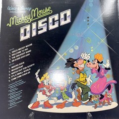 Mickey Mouse Disco 1979 Walt Disney 2504 Vinyl LP Record