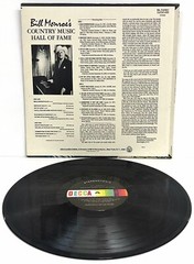 BILL MONROE’S COUNTRY MUSIC HALL OF FAME VINYL LP 1971 DECCA RECORDS STEREO VG+