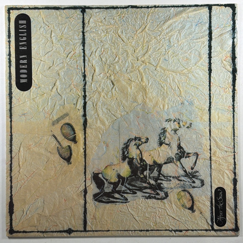 Modern English – After The Show LP Vertigo VOG-1-3324 EX 1982 Canada I Melt With
