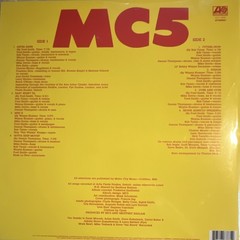 MC5 High Time Atlantic 12″ Colored Vinyl LP Clear/Yellow Splatter Rocktober