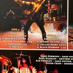 KISS Alive in Detroit January 1976 2 LP Blue Vinyl Soundboard NEW