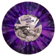 TAYLOR SWIFT – ELIZABETH TAYLOR (Violet With Glitter 7″ VINYL. SINGLE. 45RPM.)