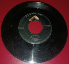 Vintage 45RPM Record : Eddie Fisher Green Years : RCA Victor