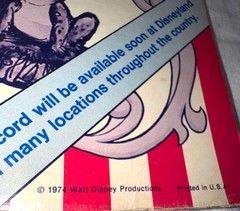 Walt Disney America Sings Disneyland Attraction Vinyl Record Wond-3