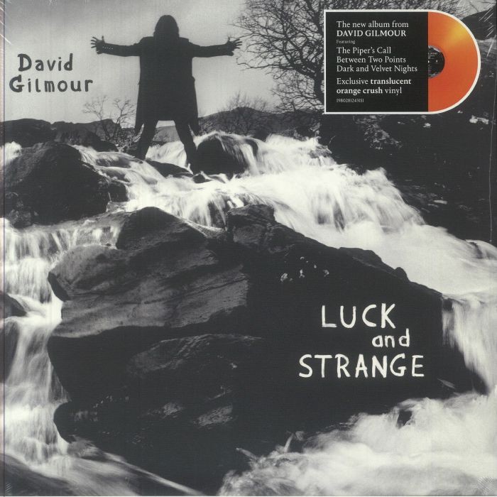 GILMOUR, David – Luck & Strange – gatefold translucent orange crush vinyl LP