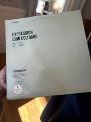 John Coltrane EXPRESSION LP Impulse! AS-9120 Gatefold ’67 Disc & Cover 1st Press