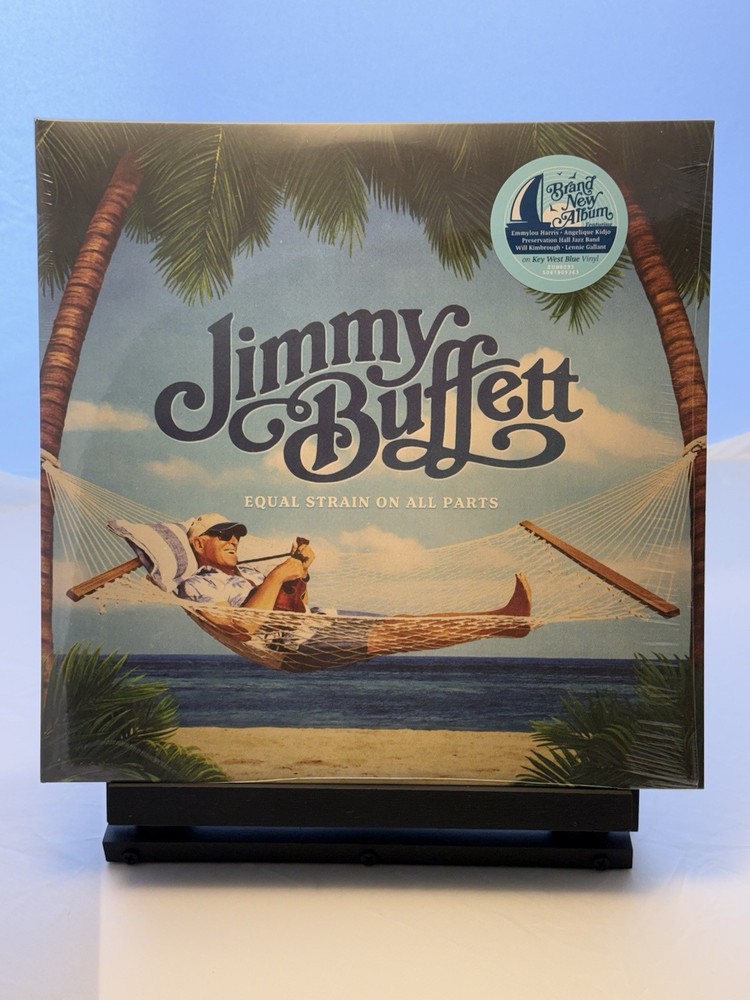 Jimmy Buffett Equal Strain on All Parts Sealed Vinyl LP Sun Records 2020s