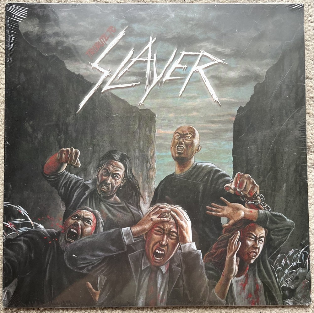 Raining Blood Tribute To Slayer Vinyl LP Metal Bastard Unknown Artist NEW SEALED
