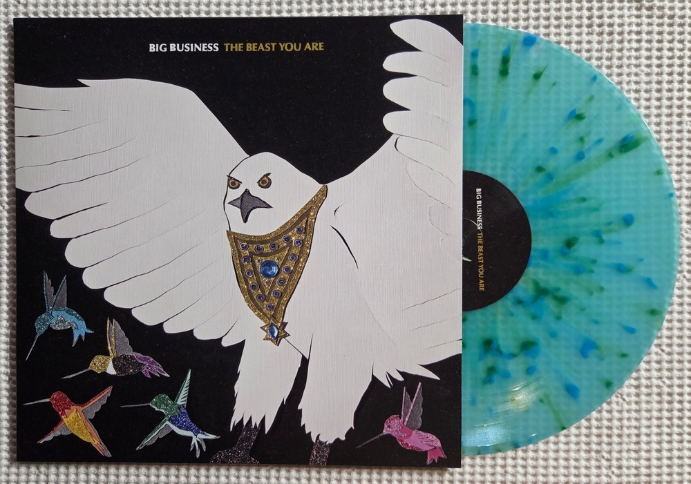 BIG BUSINESS Beast You Are 2019 JOYFUL NOISE Ltd VIP 7″ + Cass Melvins Karp NM