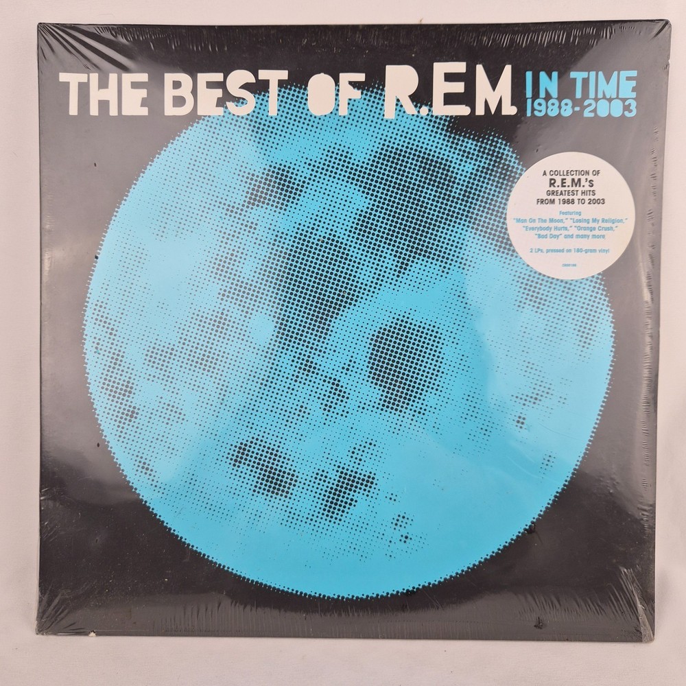 The Best Of R.E.M – In Time: 1988-2003 (180 Gram Vinyl 2 LP Record Set) – NEW!