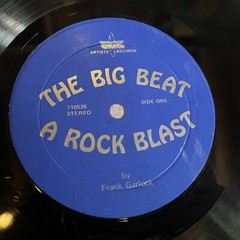 [RADIO/SPOKEN WORD]~EXC/VG+ 2 DOUBLE LP~FRANK GARLOCK~The Big Beat~A Rock Blast~