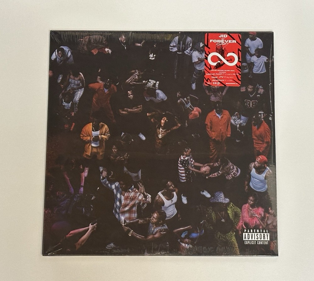 JID – The Forever Story 2xLP UO Exclusive Silver Vinyl Urban Outfitters