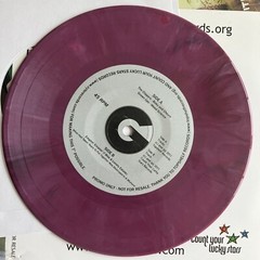 7 Inch Colored Vinyl, The Clippers, Grown-Ups, Empire! Empire! Rare promo copy