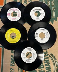 (200) 1970’s-80’s Era Promo 45’s Radio Station DJ Copies- ROCK- POP- NEW WAVE