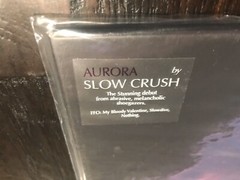 SLOW CRUSH Aurora LP Vinyl 1st Edition 500-Trauma Ray Nothing Leaving Time Keep