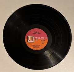 Traffic – Last Exit LP Vinyl Record UAS 6702 United Artists Stereo 1969 Rock VG+
