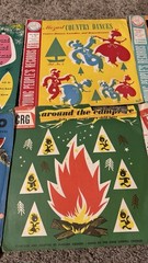 Vintage Lot of 18 1950’s CRG Children’s Records Great Graphics