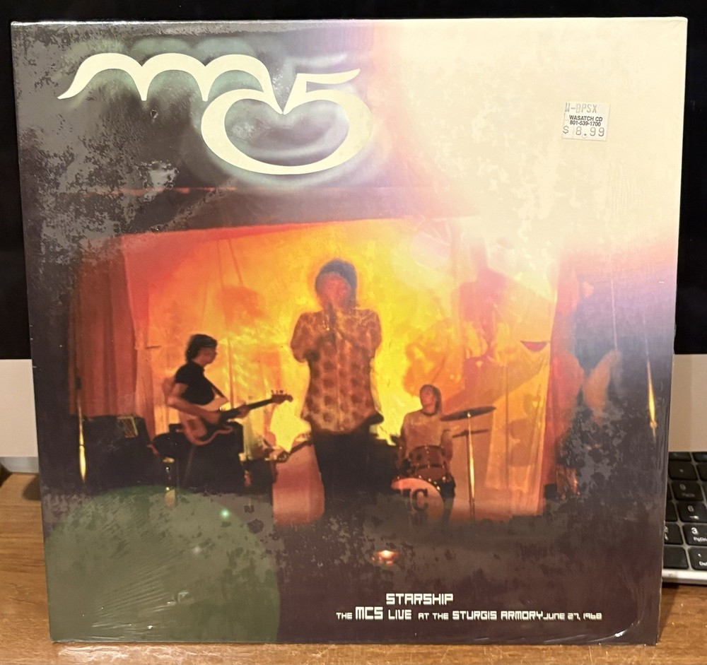 MC5 Starship: Live At Sturgis Armory 1968 (1998 LP) TOTAL ENERGY NER-3018 Ex!