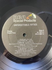 Unforgettable Fifties 4X LP, RCA Special Products HL-1072/4 VG