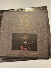 JACKSON BROWNE RUNNING ON EMPTY VINYL LP 1977 ASYLUM RECORDS W/LYRICS & BOOKLET
