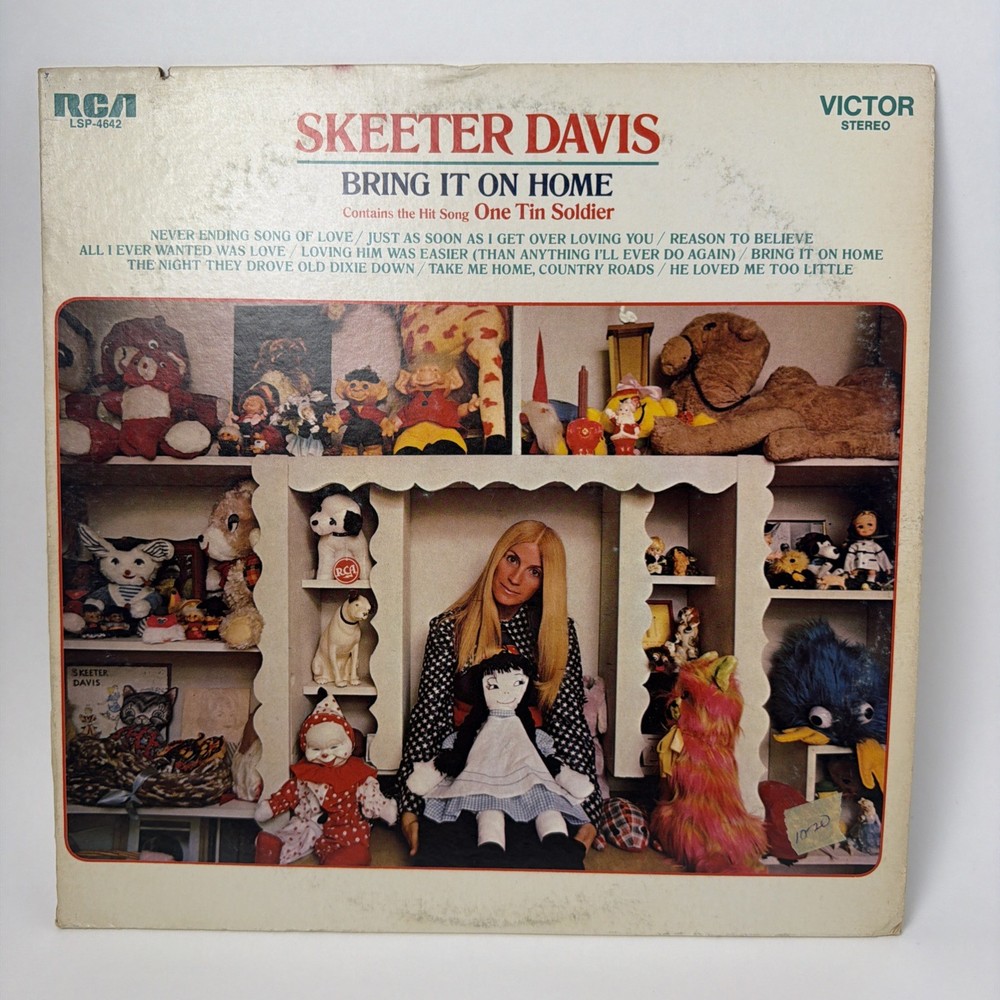 Skeeter Davis – Bring It On Home – LP – RCA Victor LSP-4642