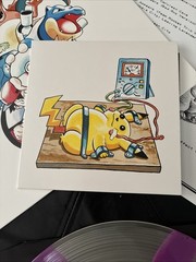 Pokémon Red Blue Yellow RBY LP Vinyl Record VGM Pokemon MEWTWO VARIANT NINTENDO