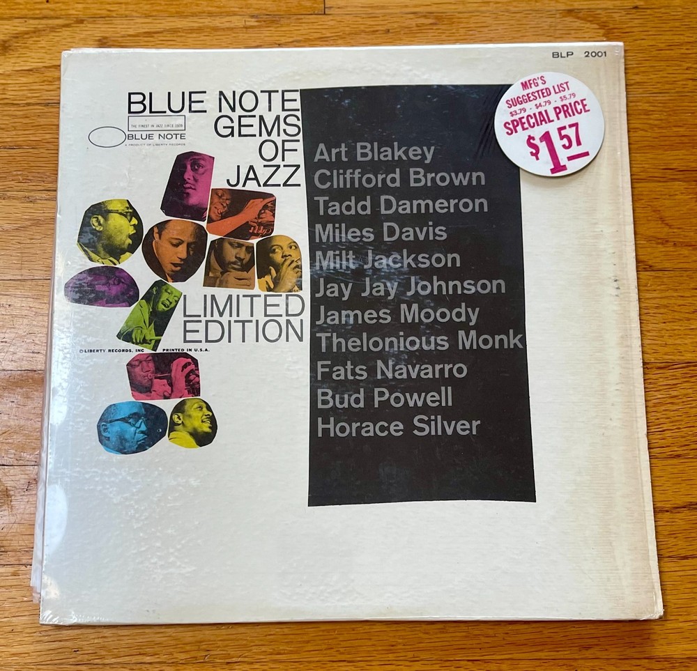 Original 1964 Various Artists “Gems of Jazz Limited Edition” LP – BLP 2001
