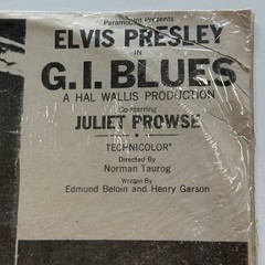 Elvis Presley 1968 Taiwanese GI Blues LP Vinyl First Record FL-1507 Rare Tested