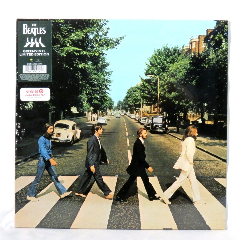 THE BEATLES Abbey Road *SEALED* Target Exclusive Opaque Dark Vinyl LP w/ Hype