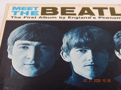 Beatles-Meet The Beatles LP Mono 1964 (1 BMI) 1st Pressing West Coast #6 ST 2047